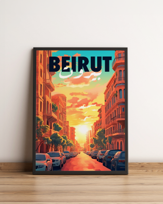 Image de Affiche Beyrouth 1 - A3